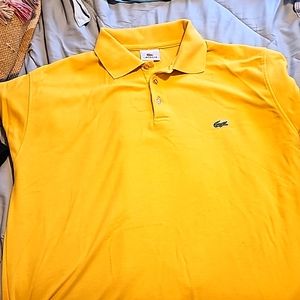 Men's Lacoste Polo Yellow